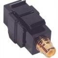 Balun vidéo RCA femelle vers RJ45 femelle - Type Keystone